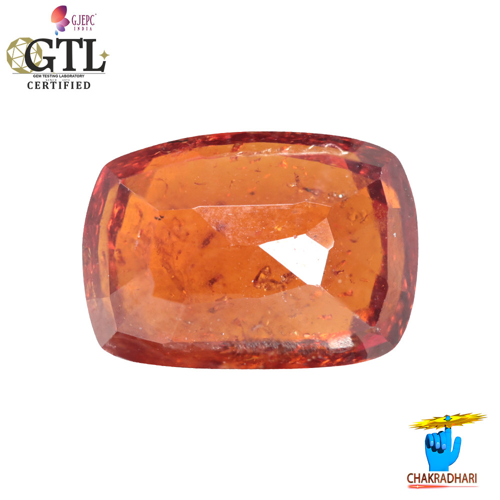 518 Carat Garnet Gemstone With Ring Or Pendant   