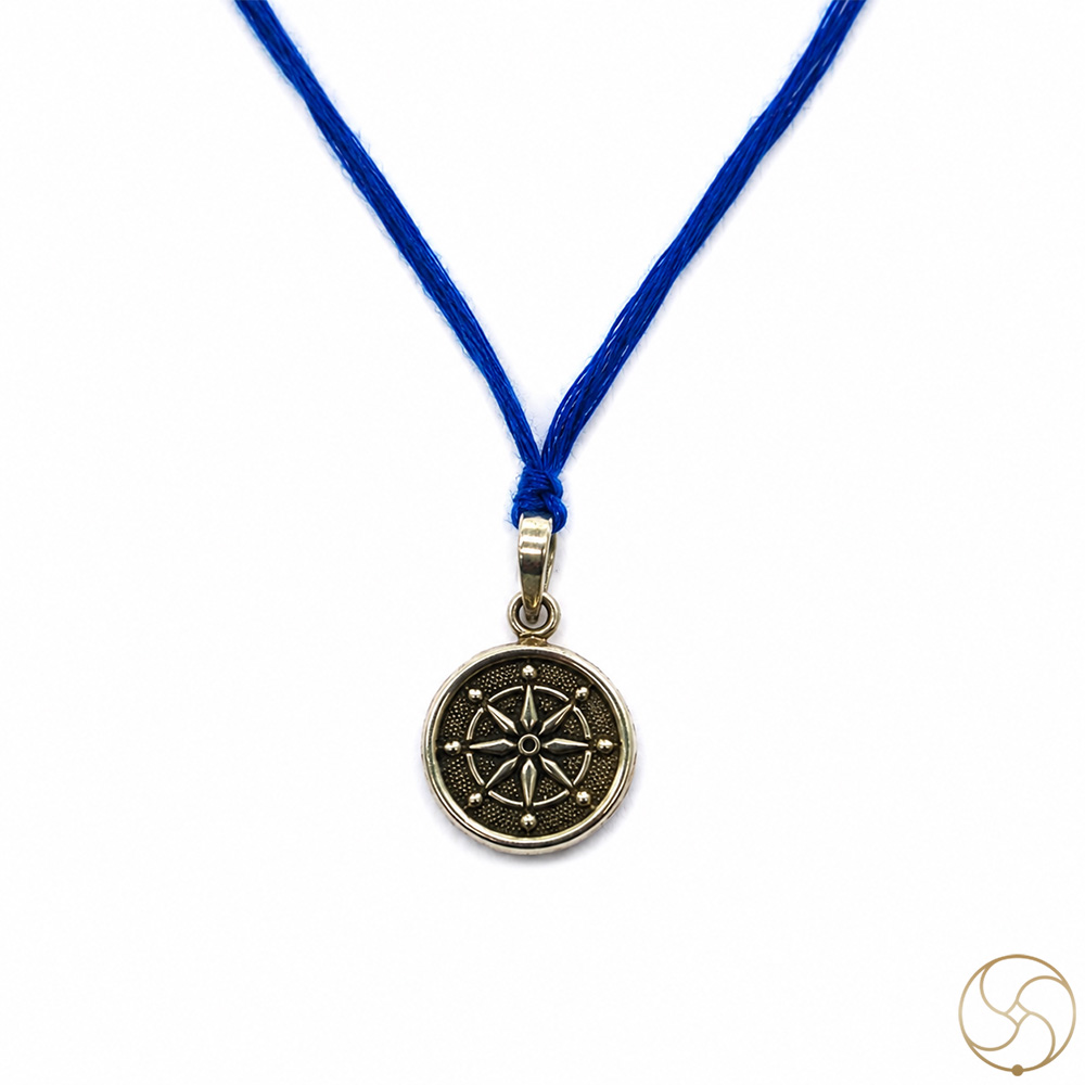 996 Silver Compass Pendant