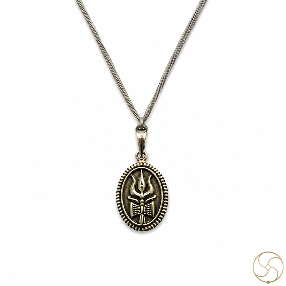996 Silver Trishul Pendant