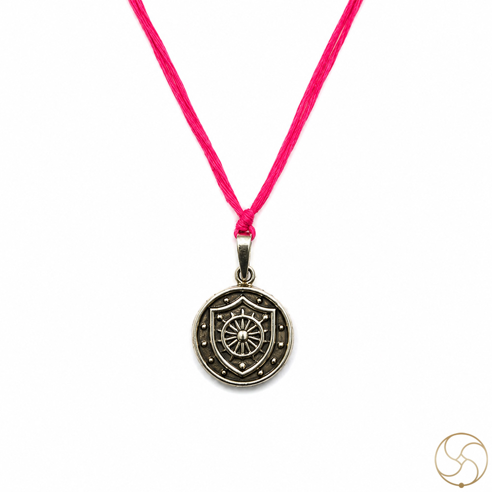 996 Silver Suraksha Kavach Pendant