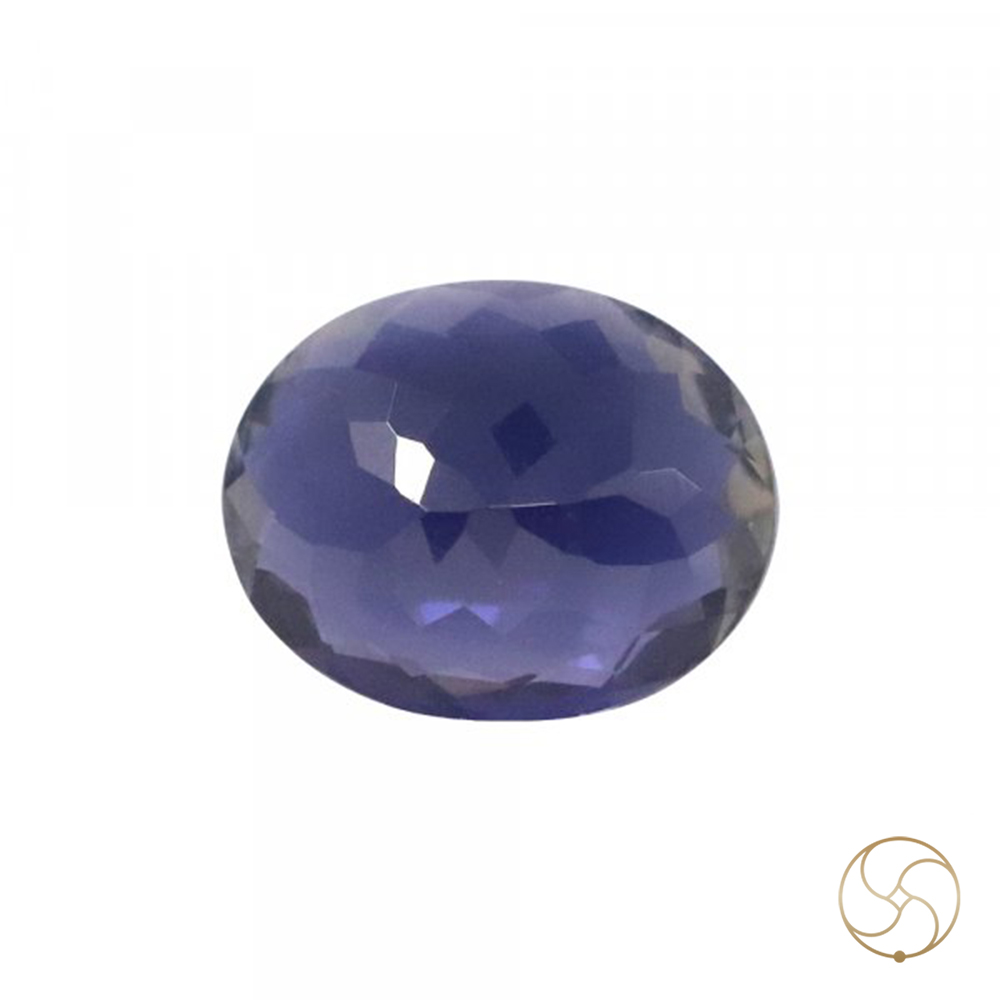 41 Carats Iolite Gemstone With Silver Ring Or Pendant -   