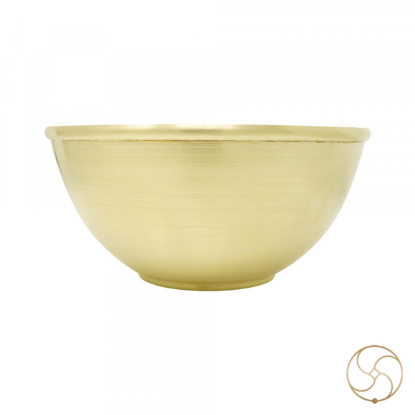 Image of 800ml Ritika Brass Shakti  Bowl (245 gm) - रितिका पीतल शक्ति कटोरा