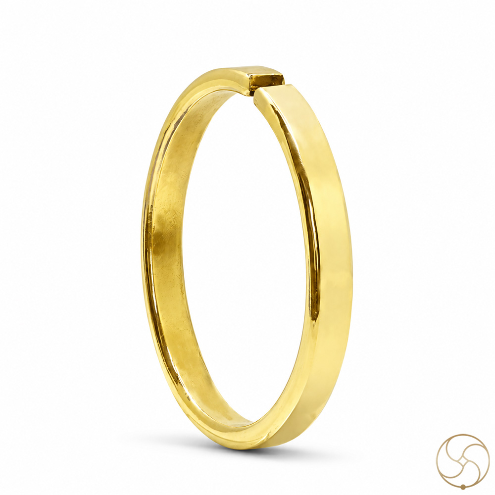 Ritika Brass Flat Bangle for Women