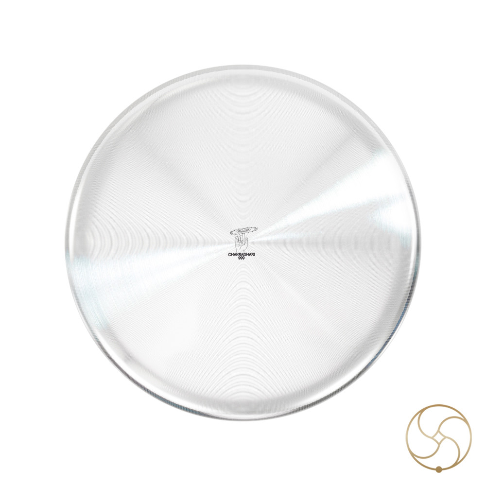 999 Silver Small Thali
