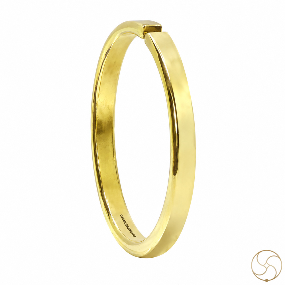 Ritika Brass Flat Bangle for Men