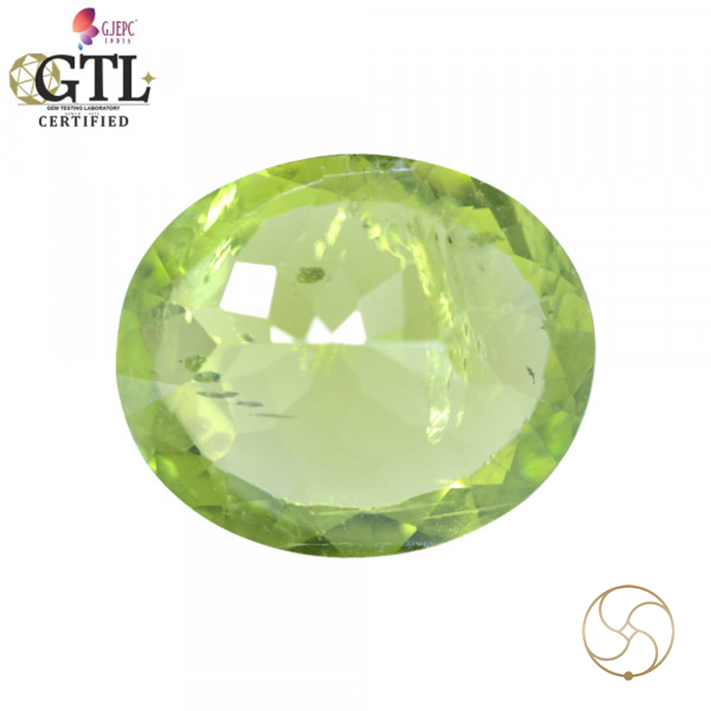 687 Carats Peridot Gemstone With Ring Or Pendant -  