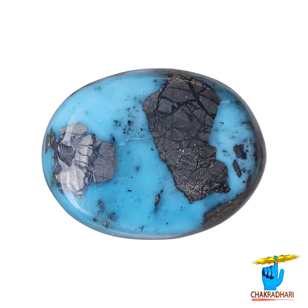 76 Carats Turquoise Irani Gemstone -    