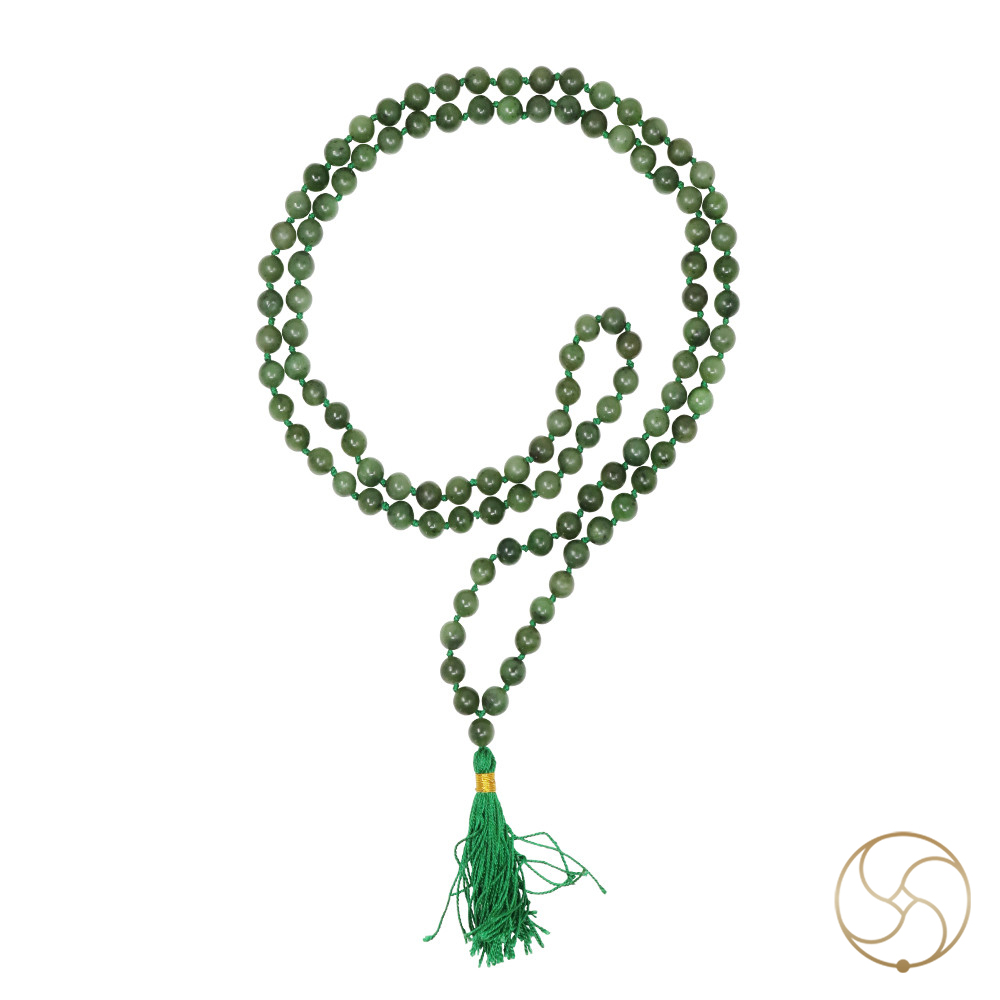 Jade Mala With 1081 Beads for Jaap or Wearing 8mm