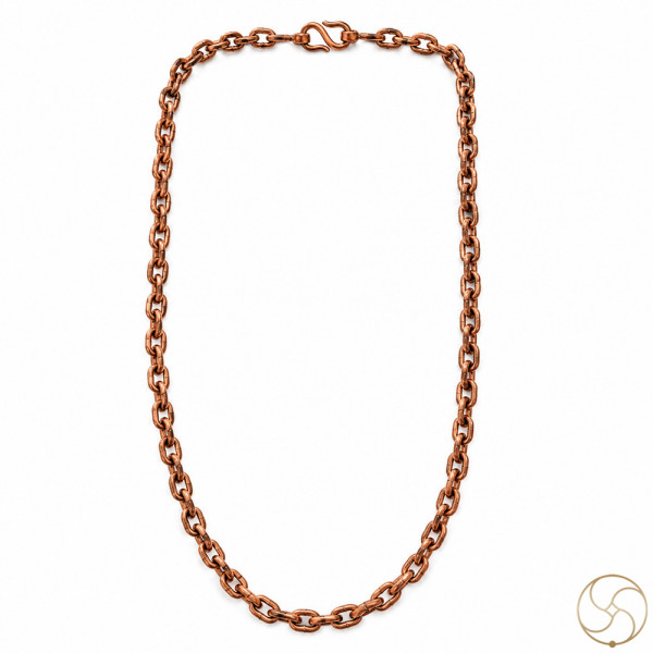 Image of 99.9% Nepaliya Copper Paperclip Chain