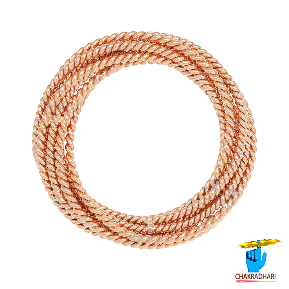 999 Pure Nepaliya Copper Big Tensor Torus Coil for Utensil Base Sacred Geometry Ring for Placing Water Kitchen Vessels