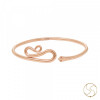 99.9% Nepaliya Copper Ladies &amp; Gents Snake Leg bangle - नेपालिया तांबा स्त्री एवं पुरुष नाग पैर कड़ा (35gm)