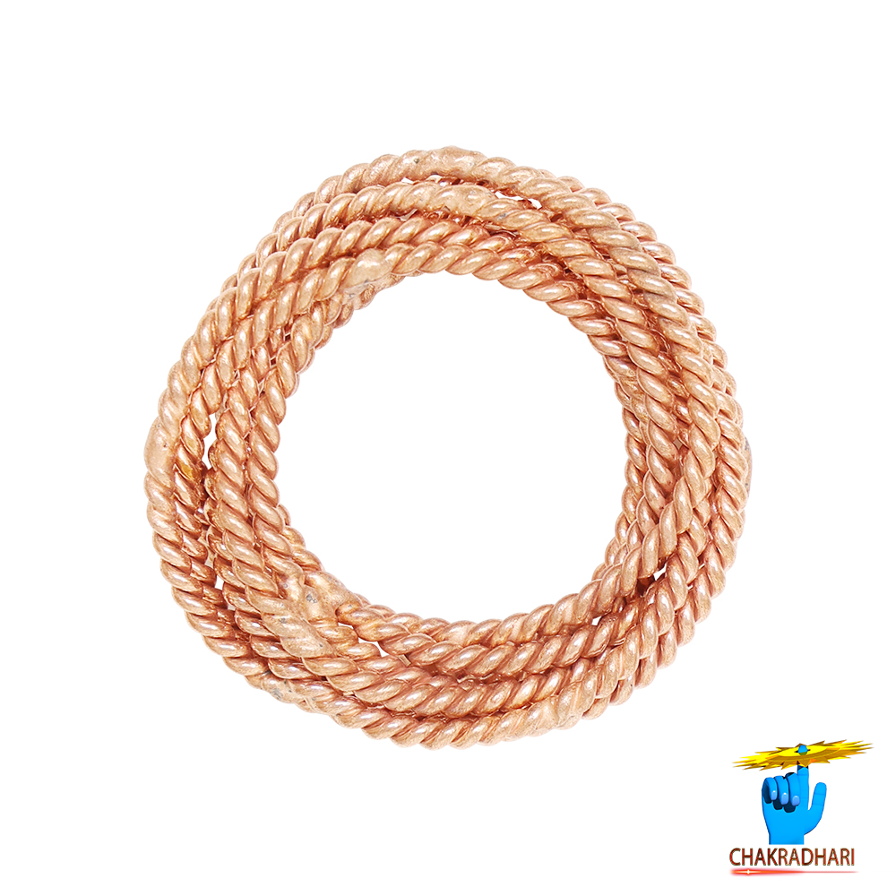 999 Pure Nepaliya Copper Tensor Torus Coil for Glass or Pocket