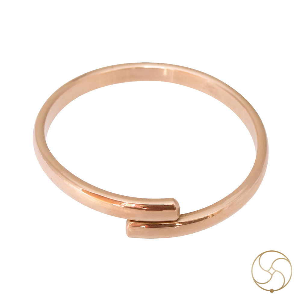 999 Nepaliya Copper Single Bangle For Kids  7 Year To 15 Year -      7   15    36gm