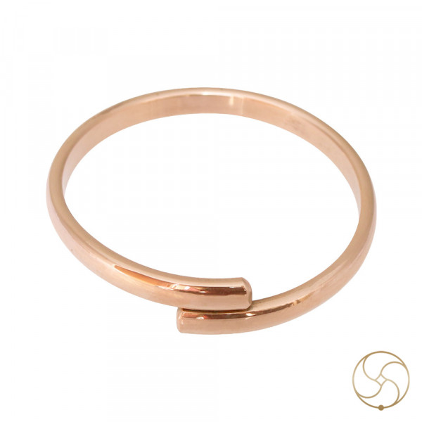 Image of 99.9% Nepaliya Copper Single Bangle For Kids  (7 Year To 15 Year) - नेपालिया तांबा बच्चो का कड़ा (7 साल से 15 साल तक ) (36gm)