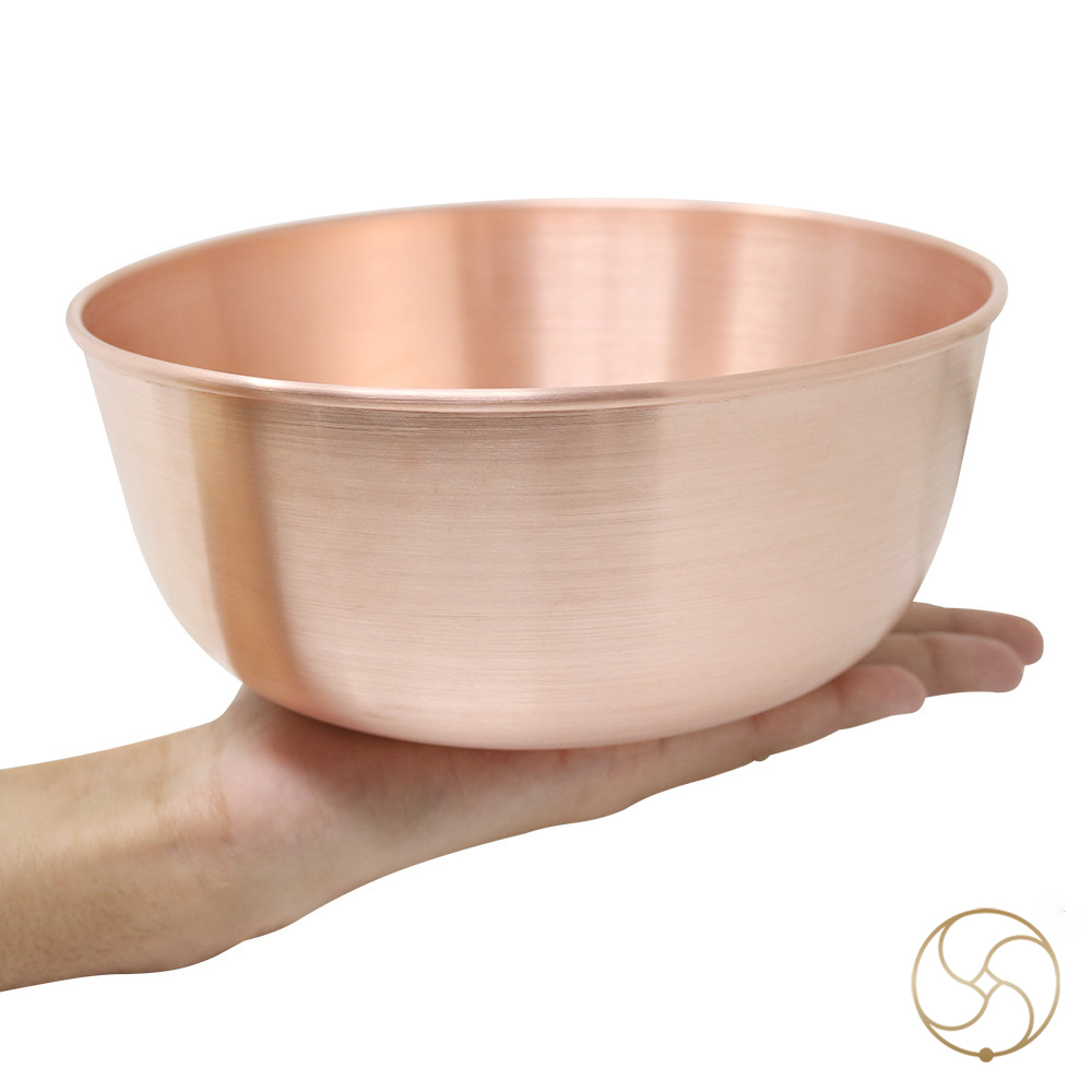 1200ml 999 Nepaliya Copper Sampurn Bowl -     435gm