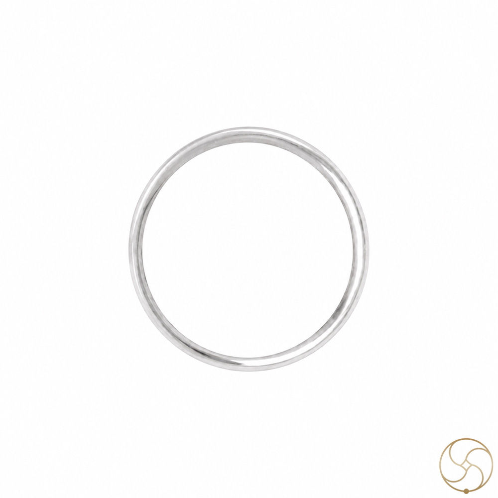 999 Silver Jointed Ring