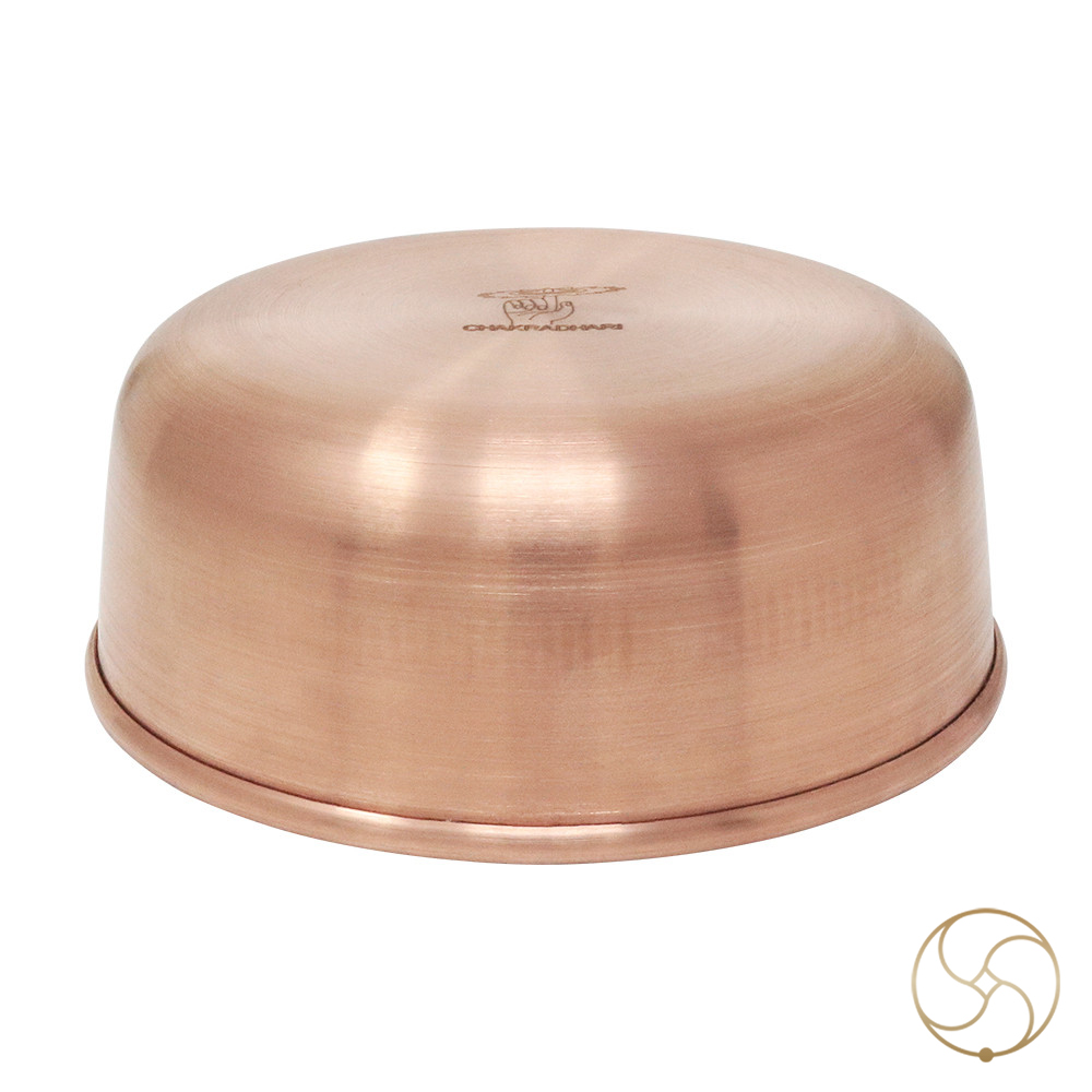 280ml 999 Nepaliya Copper Flat  Bowl 170gm-    