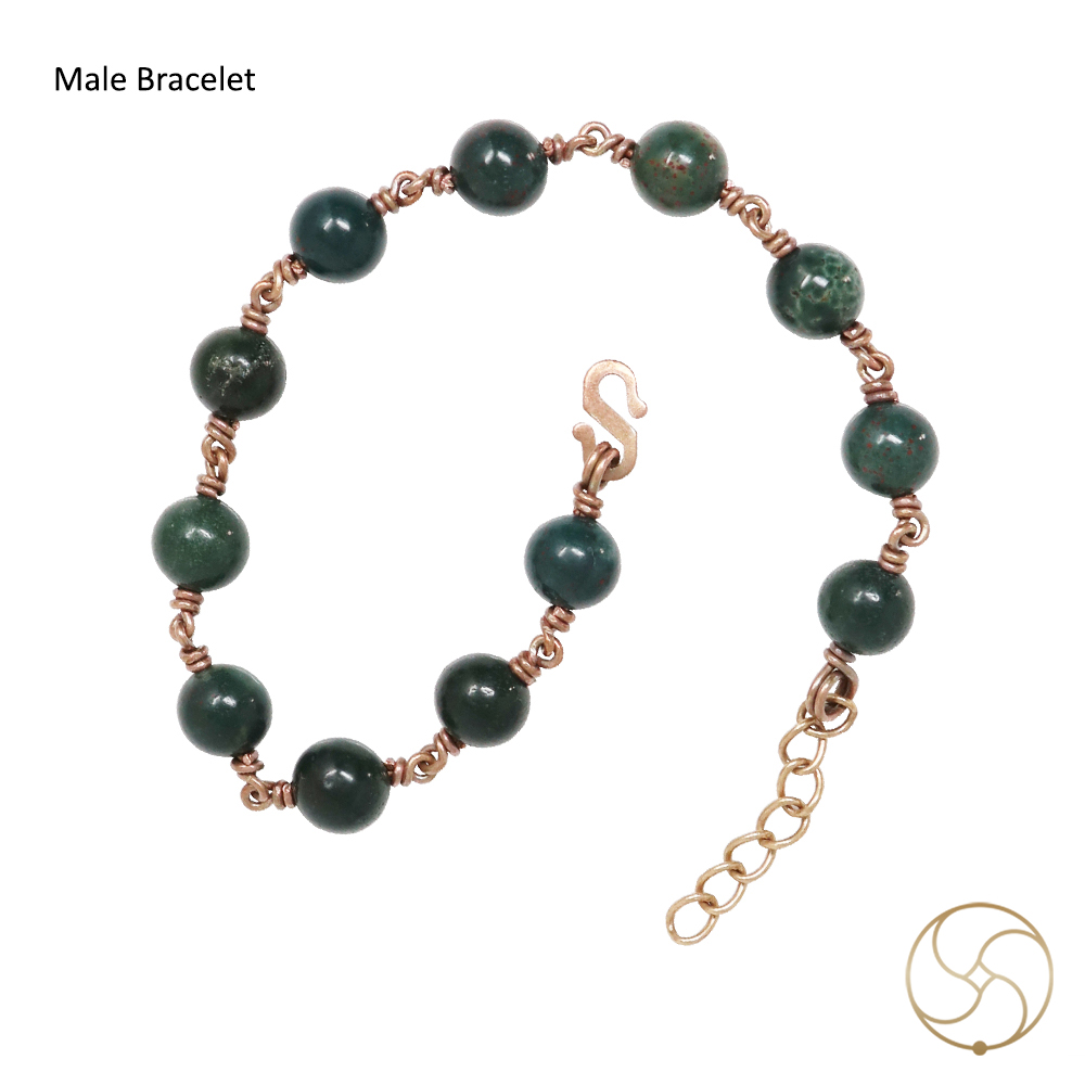 Nepaliya Copper Blood Stone Bracelet