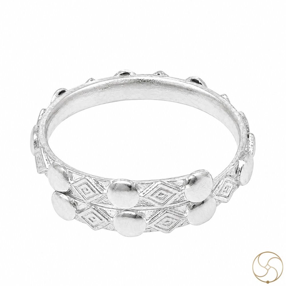 999 Silver Katli Chakka Big Toe Ring Pair