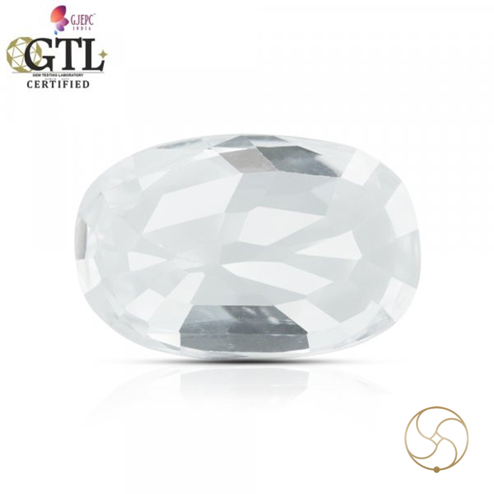 0784 Carats Natural Zircon Gemstone With Silver Ring Or Pendant -  