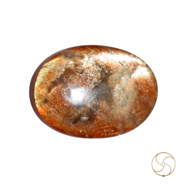Image of 25.75 Carat Natural Sun Stone With Ring Or Pendant - प्राकर्तिक सूर्येकान्त स्टोन