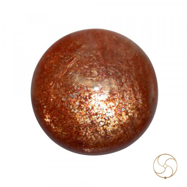 Image of 23.35 Carat Natural Sun Stone With Ring Or Pendant - प्राकर्तिक सूर्येकान्त स्टोन