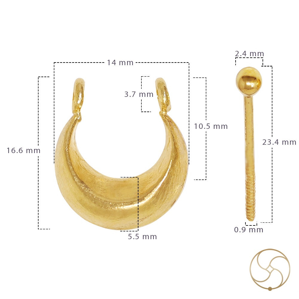999 Gold Murki Earrings 427gm