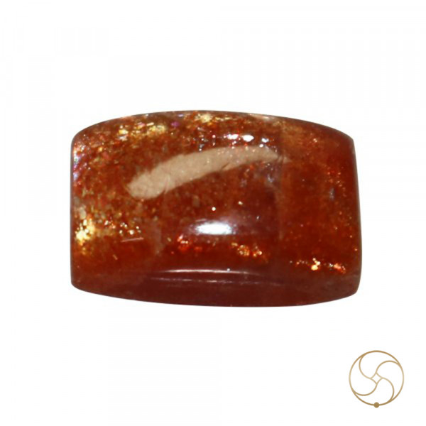 Image of 5.55 Carat Natural Sun Stone With Ring Or Pendant - प्राकर्तिक सूर्येकान्त स्टोन
