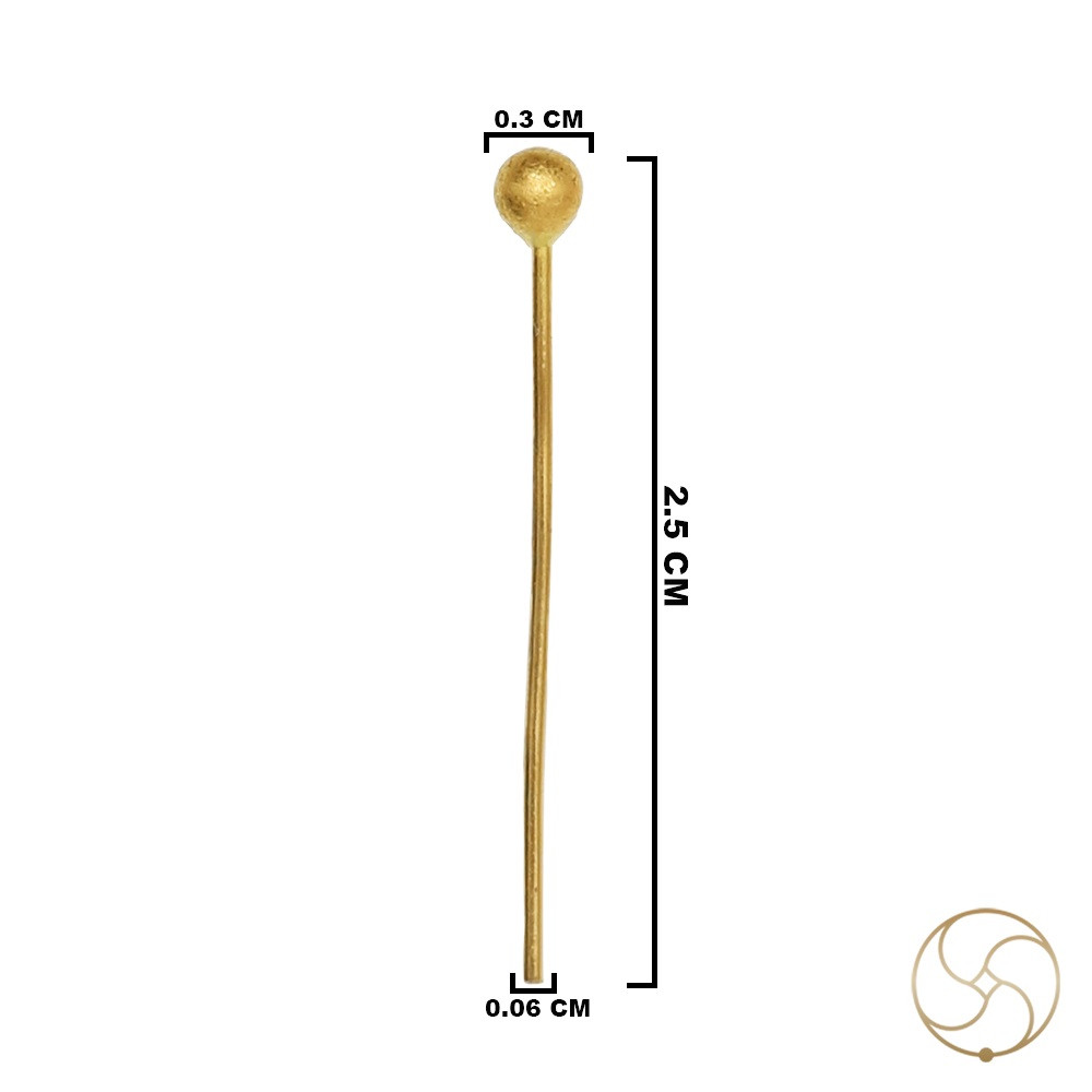 999 Gold Bindumani Kundal Pair 155gm  -    