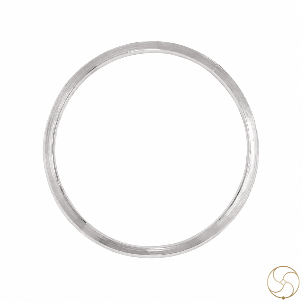 999 Silver Unisex Chandrasundari Bangle