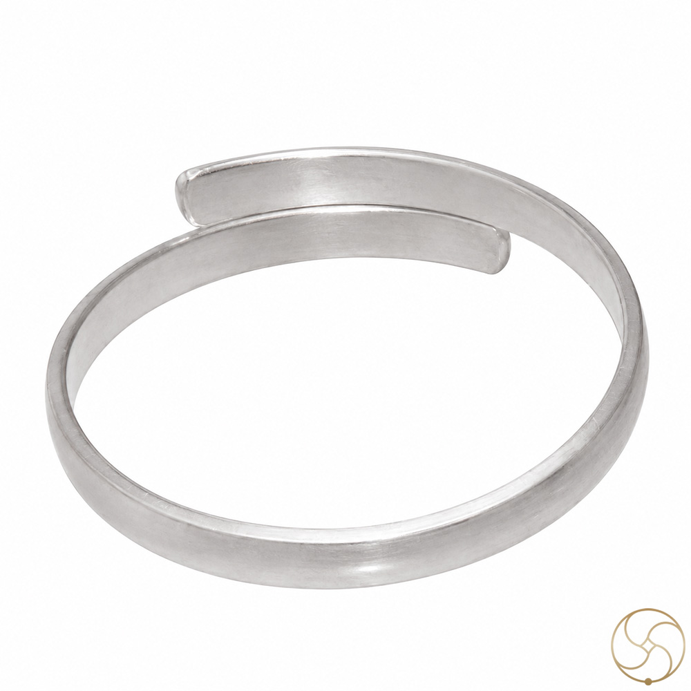 999 Silver Bangle Pair for Kids 6 Month to 3 Year