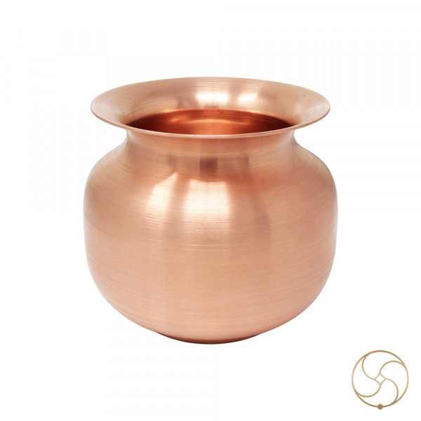 Image of 290 ml 99.9% Nepaliya Copper Bharpur Lota (150gm)- नेपालिया तांबा भरपूर लोटा