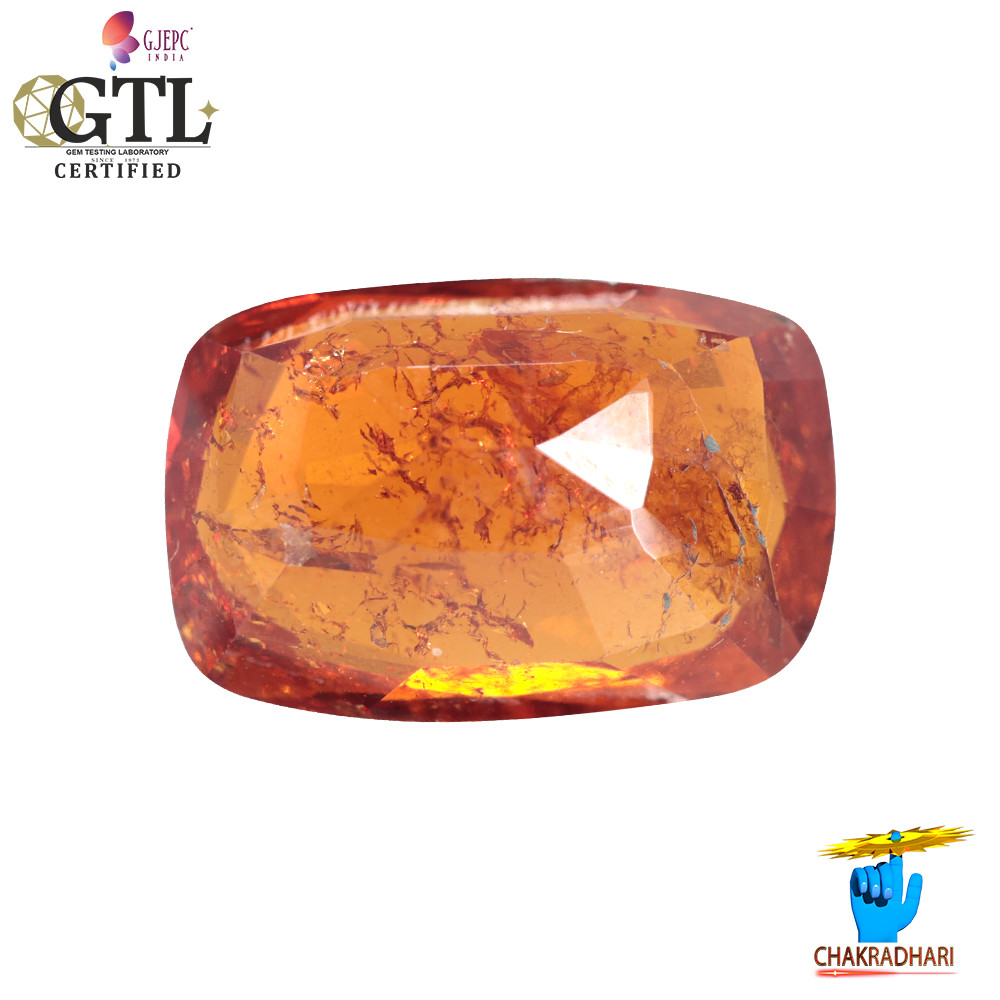 1019 Carat Garnet Gemstone With Ring Or Pendant   