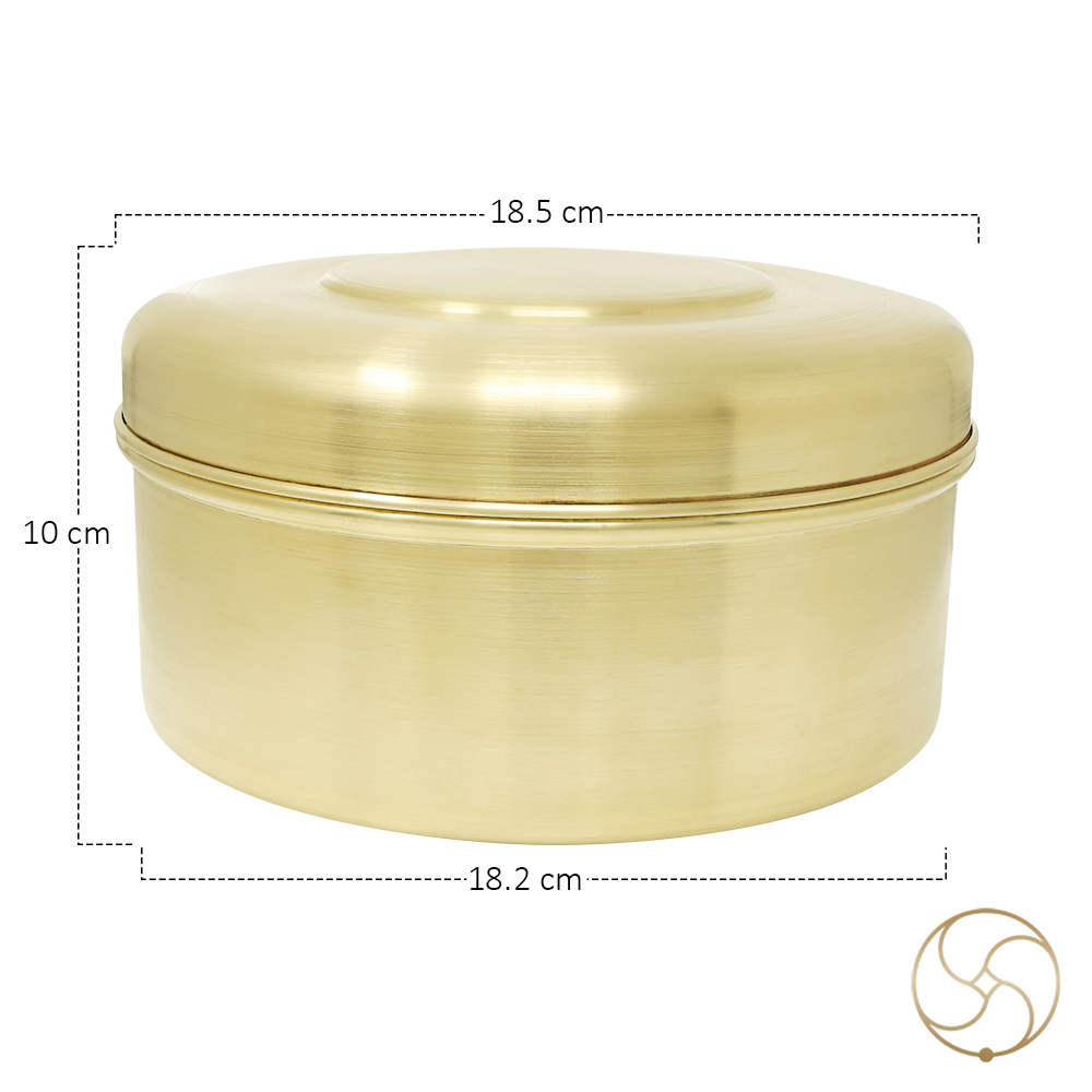 Pure Ritika Brass Food Container -    