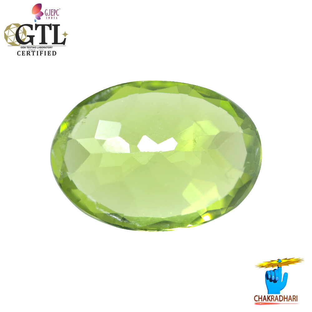 671 Carats Peridot Gemstone With Ring Or Pendant -  