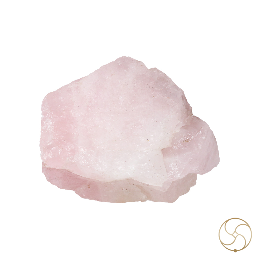 Pink Rose Quartz Sphatik Marwadi Chattan 650gm -     650