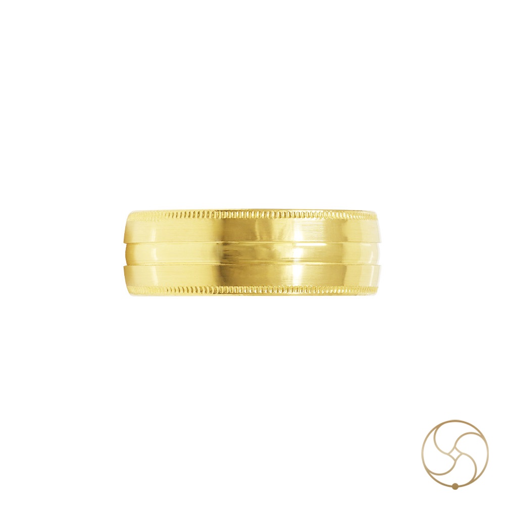 999 Gold Dual Band ring -  -  15gm