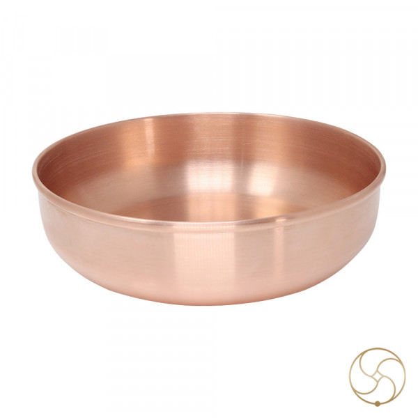 Image of 500ml 99.9% Nepaliya Copper Shri Yantra Abhishek Bowl (250gm) - नेपालिया तांबा श्री यंत्र अभिषेक पात्र