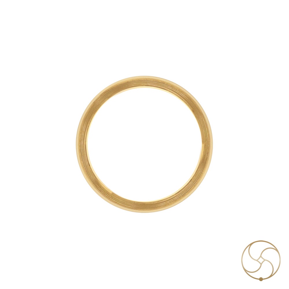 999 Gold Lathe Ring -    15gm