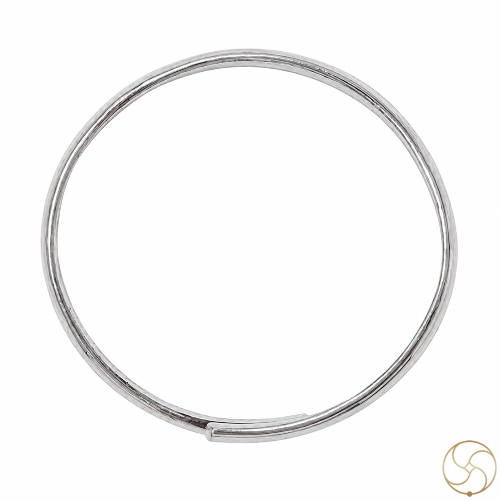 999 Silver Leg Bangle for Men  Women