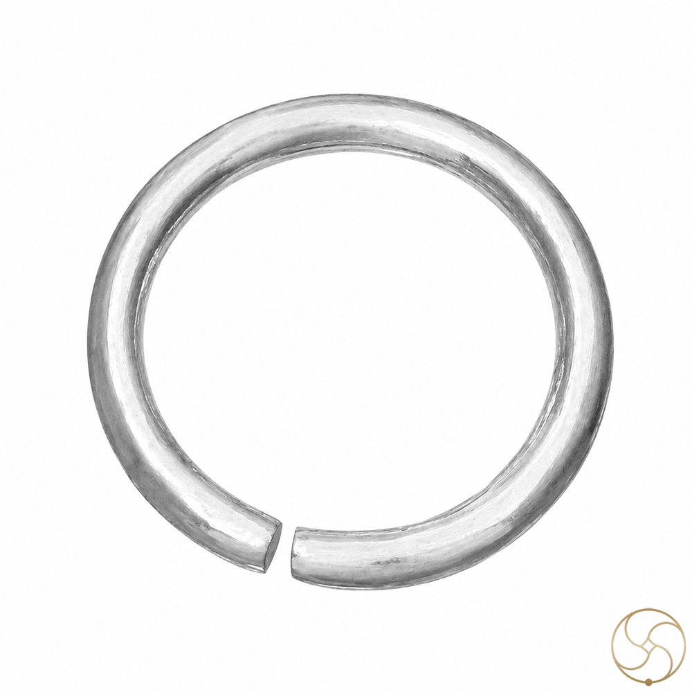 999 Silver Plain Bangle for Men  Women