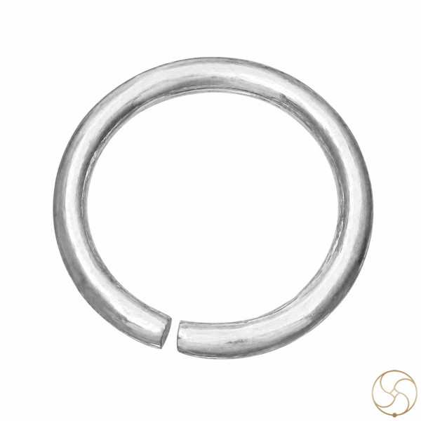 Image of 99.9% Silver Plain Bangle for Men &amp; Women