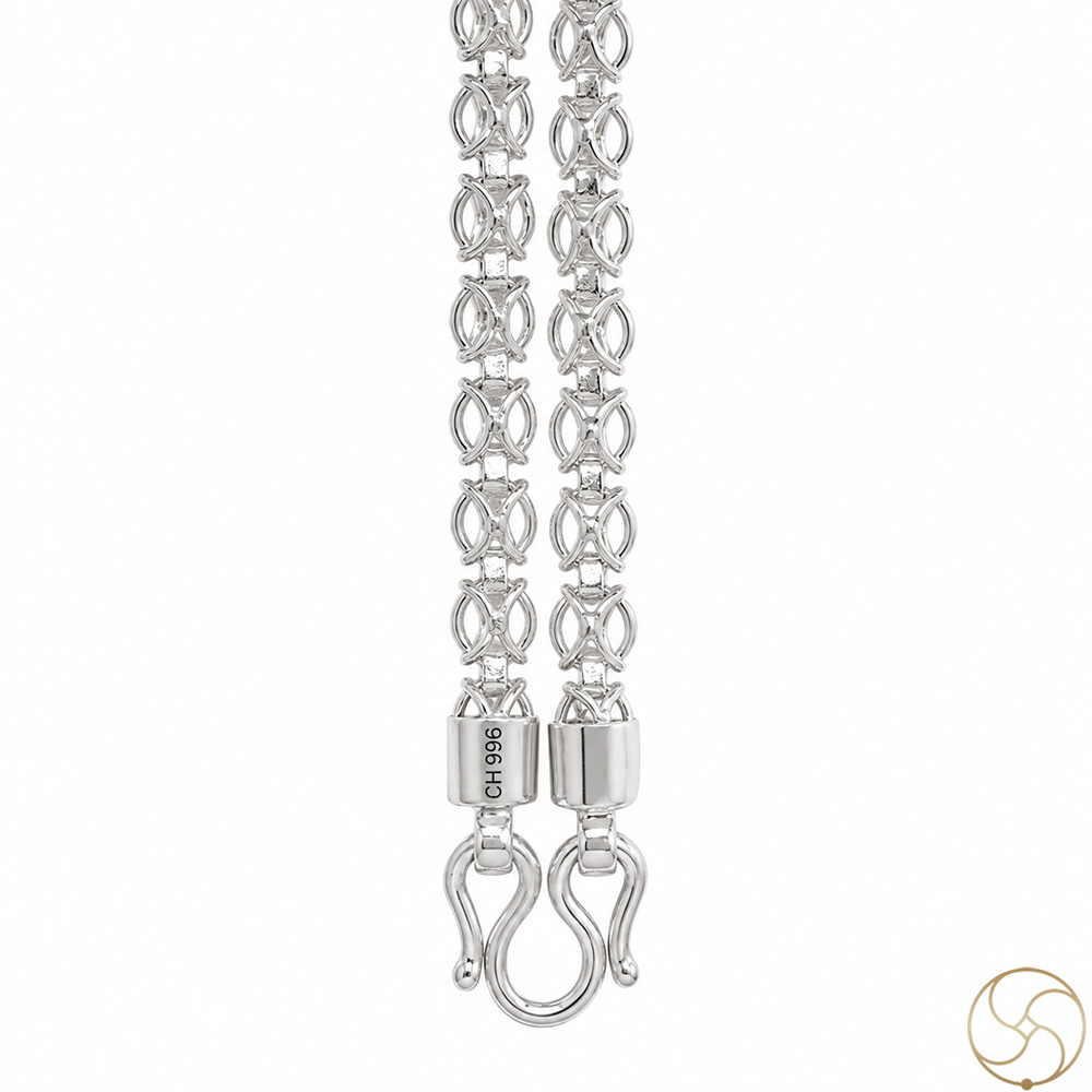 996 Silver Loophole Chain