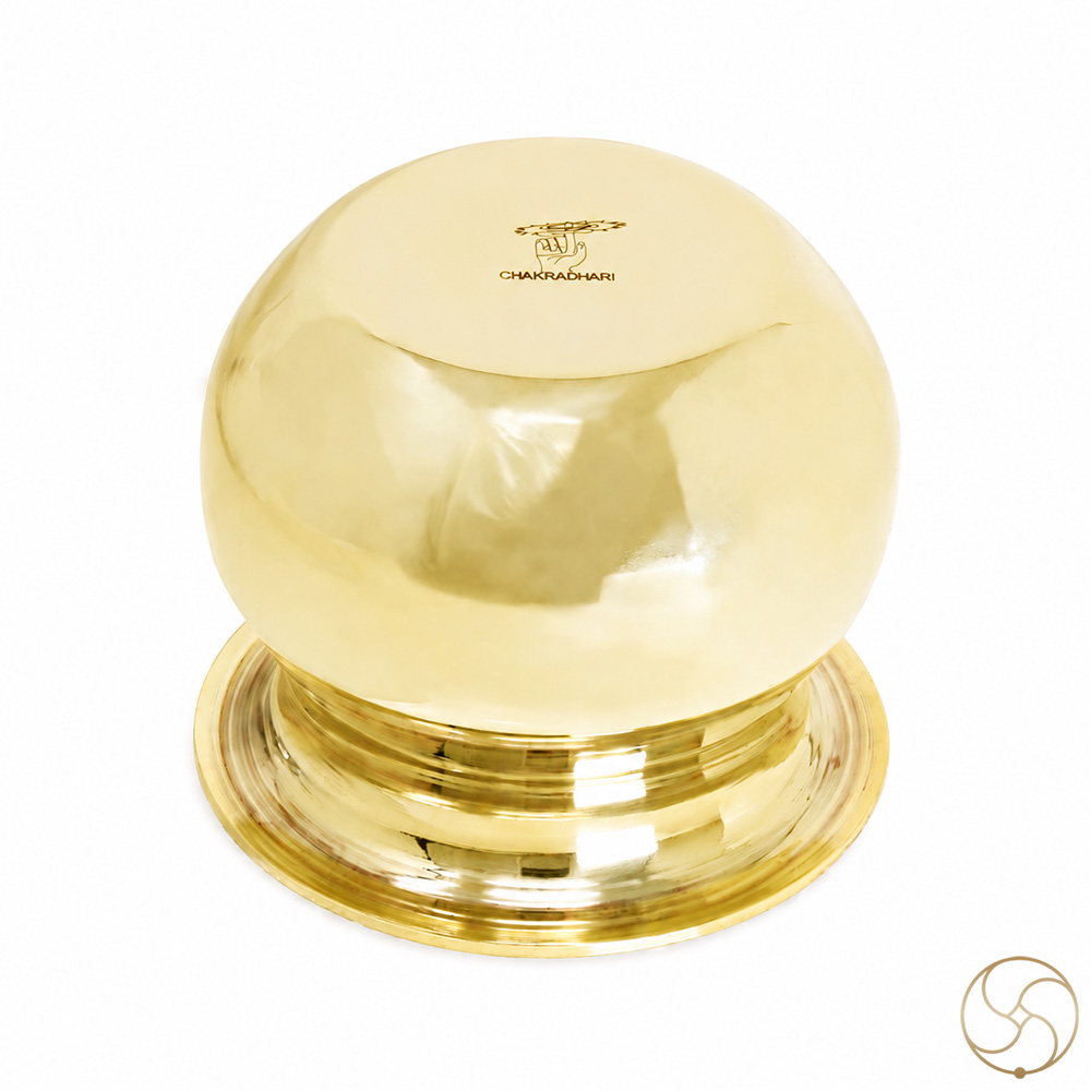 Ritika Brass Seb Lota - 550ml