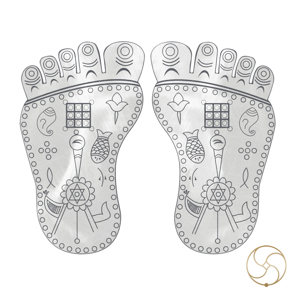 999 Silver Vishnu Padam