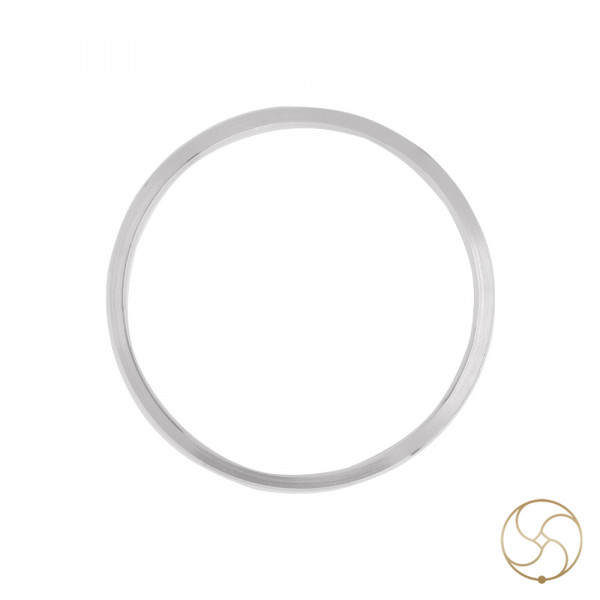 Image of 99.9% Silver Chandrasundri Bangle for Male and Female 55 Grams - चाँदी चंद्रसुन्दरी कड़ा पुरुष और महिलाओं हेतु