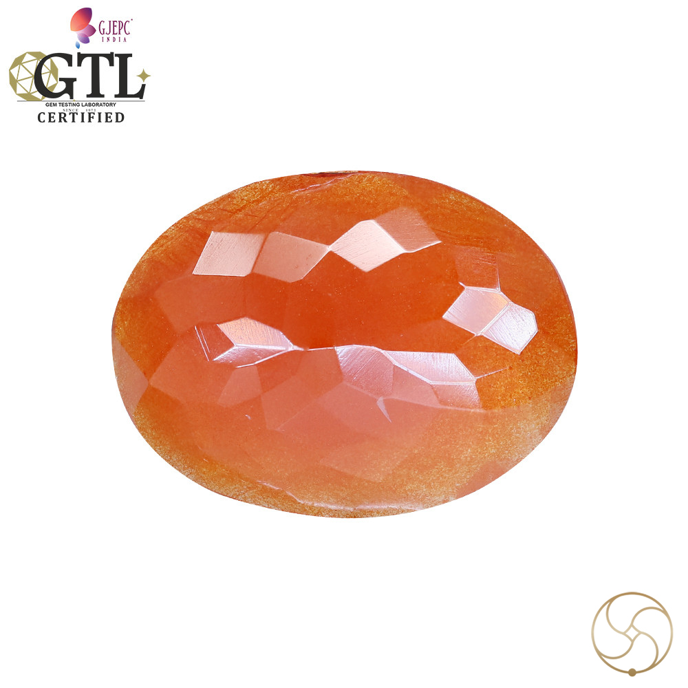 657 Carat Fire Opal Gemstone With Silver Ring And Pendant -   