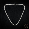 99.6% Silver Loophole Chain - चाँदी अन्तर्पाश श्रृंखला (43.5gm)