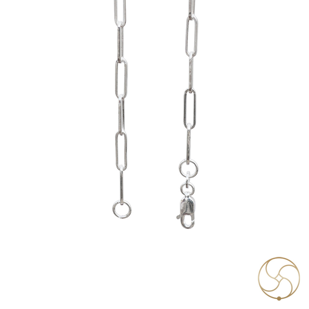 925 Silver Pencil Design Chain -   