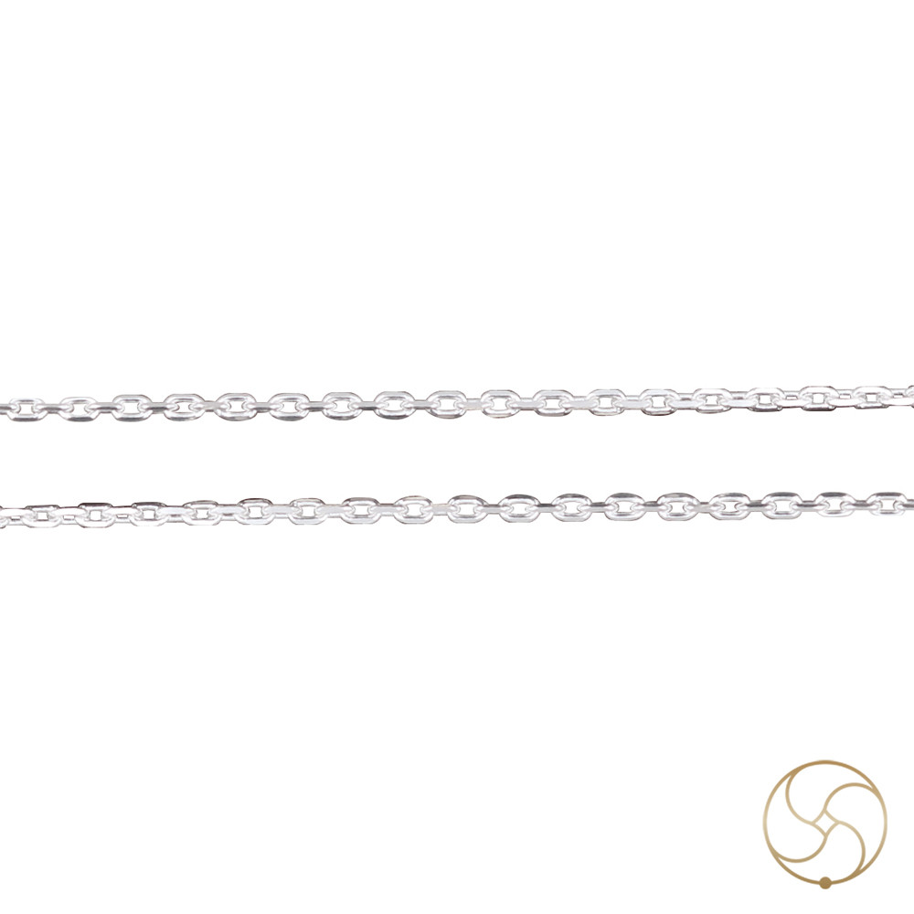 925 Silver Zero Design Chain  -   
